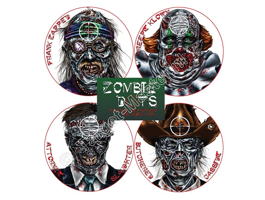 Lyman ZOMBIE TARGETS Zombie Variety Package